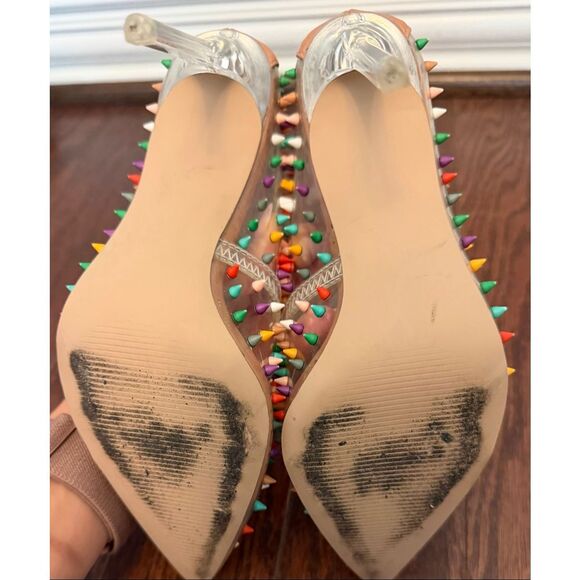 Steve Madden Women's Daisie Spiked Pumps Size 6.5 - Picture 7 of 8